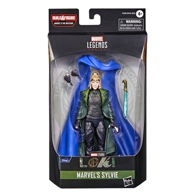 Marvel Legends 6" Disney Plus Wave 2 Marvel’s Sylvie (THE WATCHER BAF)