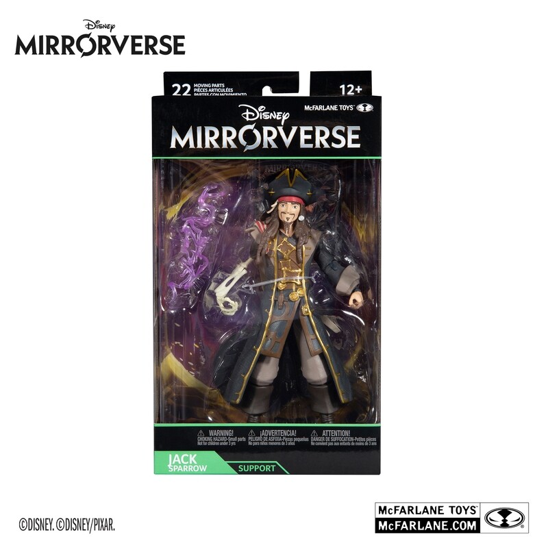 McFarlane Toys 7 McFarlane Toys 7" Disney Mirrorverse Wave 1 Jack Sparrow