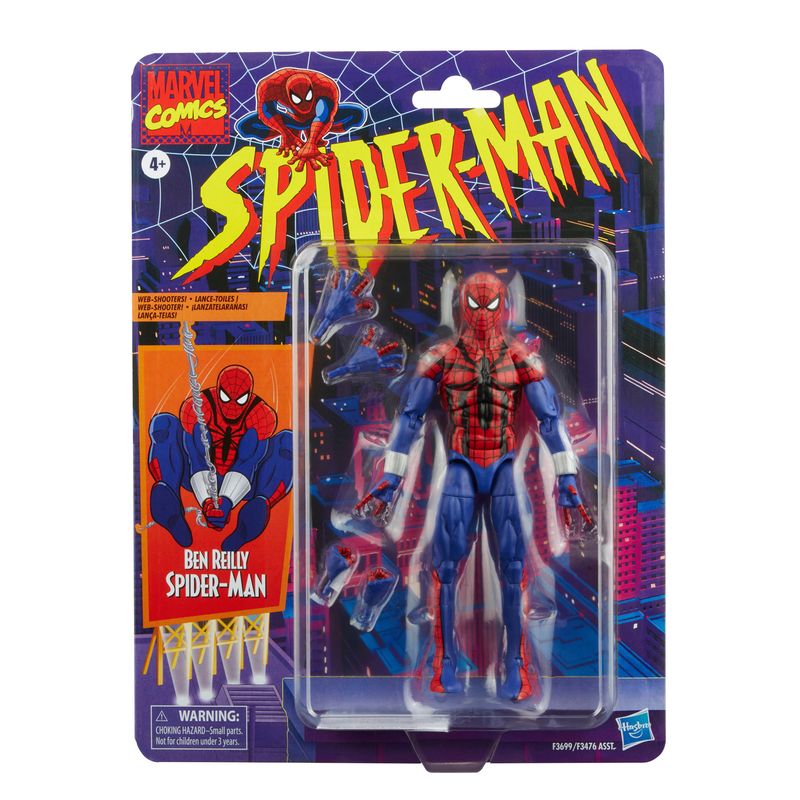 Marvel Legends 6" Spider-Man Vintage Wave 2 Ben Reilly