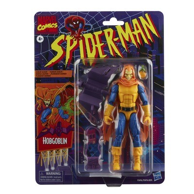 Marvel Legends 6" Spider Man Vintage Wave 2 Hobgoblin