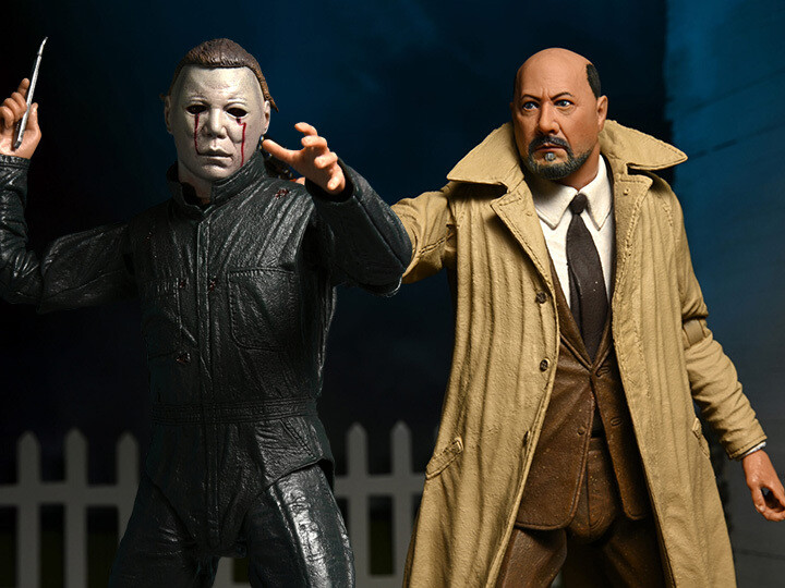 NECA 7" Scale Halloween 2 Ultimate Michael Myers & Dr. Loomis Two-Pack