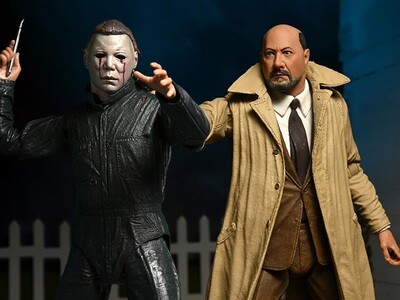 NECA 7 NECA 7" Scale Halloween 2 Ultimate Michael Myers & Dr. Loomis Two-Pack