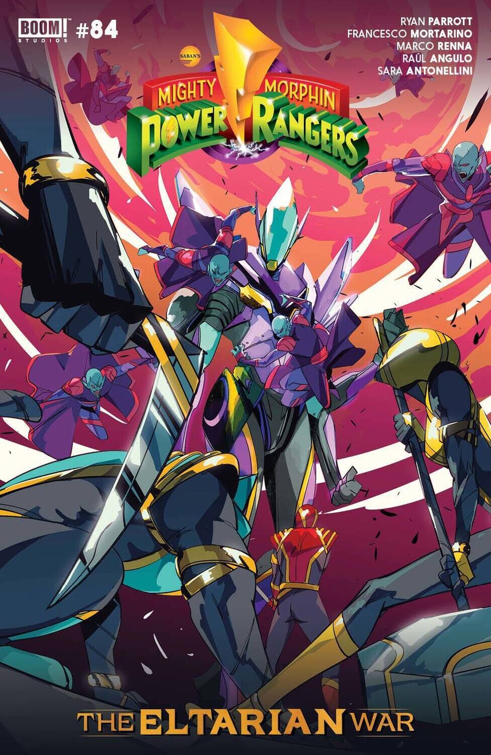 POWER RANGERS #15 CVR B (MMPR #85) VAR DI NICUOLO BOOM! STUDIOS (19th January 2022)