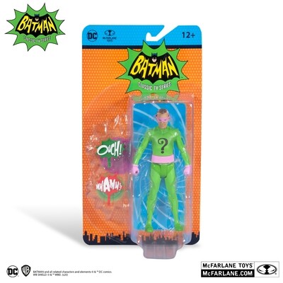 McFarlane Toys - BATMAN 1966 - RETRO THE RIDDLER ACTION FIGURE