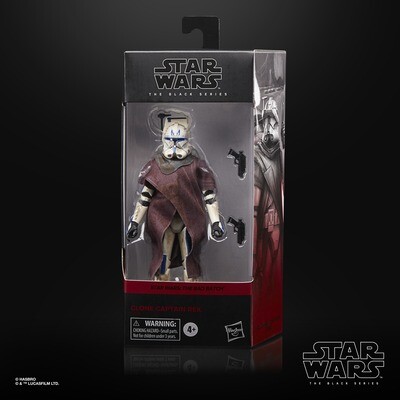 Star Wars The Black Series - Clone Captain Rex **LIMIT 1 PER PERSON**