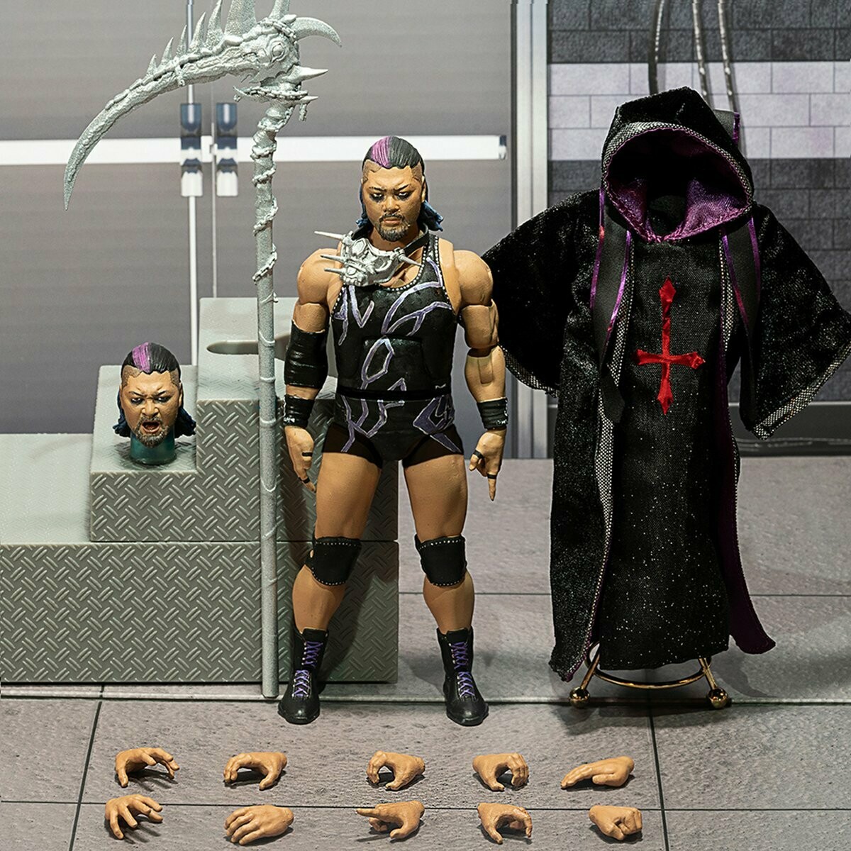 New Japan Pro-Wrestling Wave 2 Ultimate Evil Action Figure New Japan Pro-Wrestling Wave 2 Ultimate Evil Action Figure