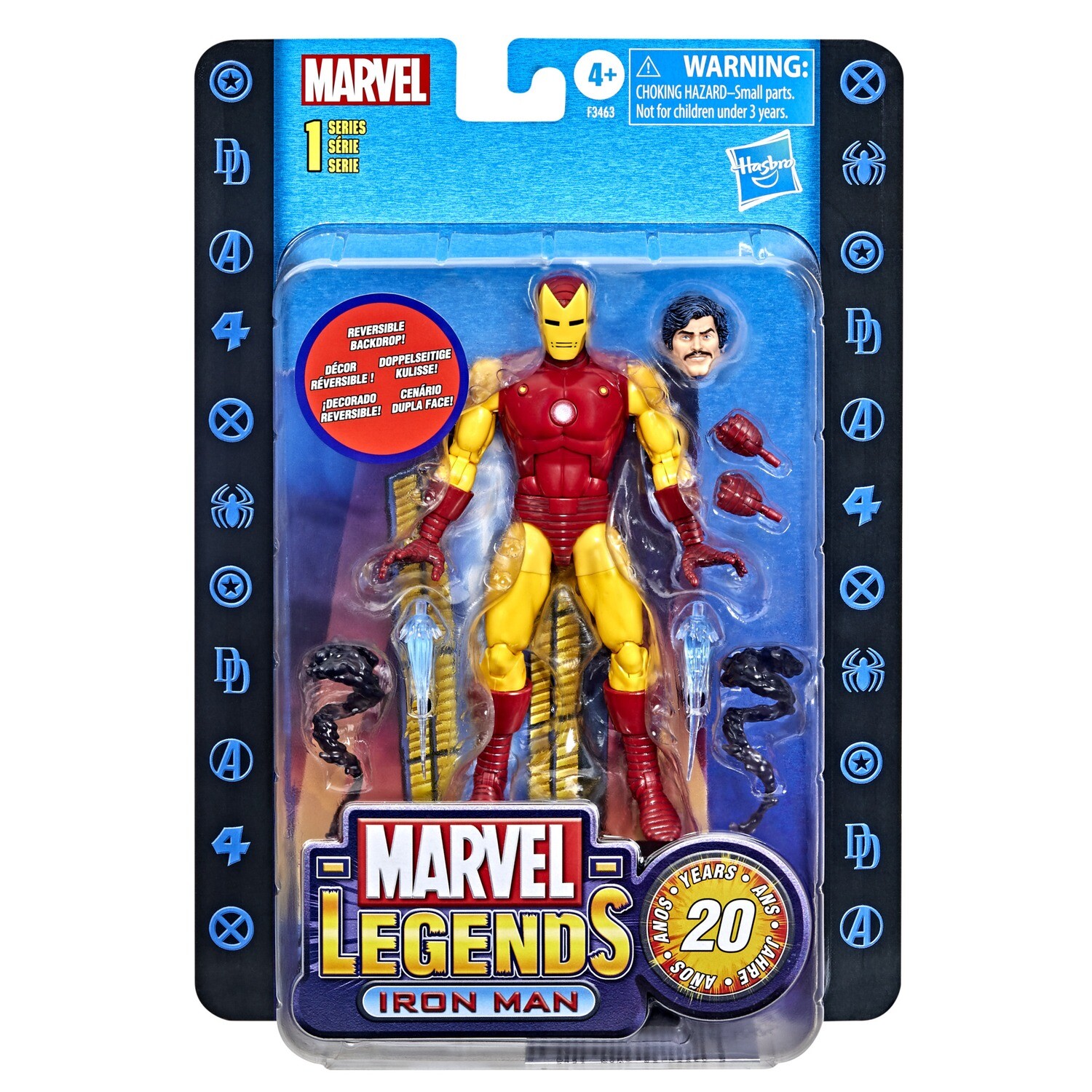 Marvel Legends Series 20th Anniversary Series 1 Iron-Man Marvel Legends Series 20th Anniversary Series 1 Iron-Man