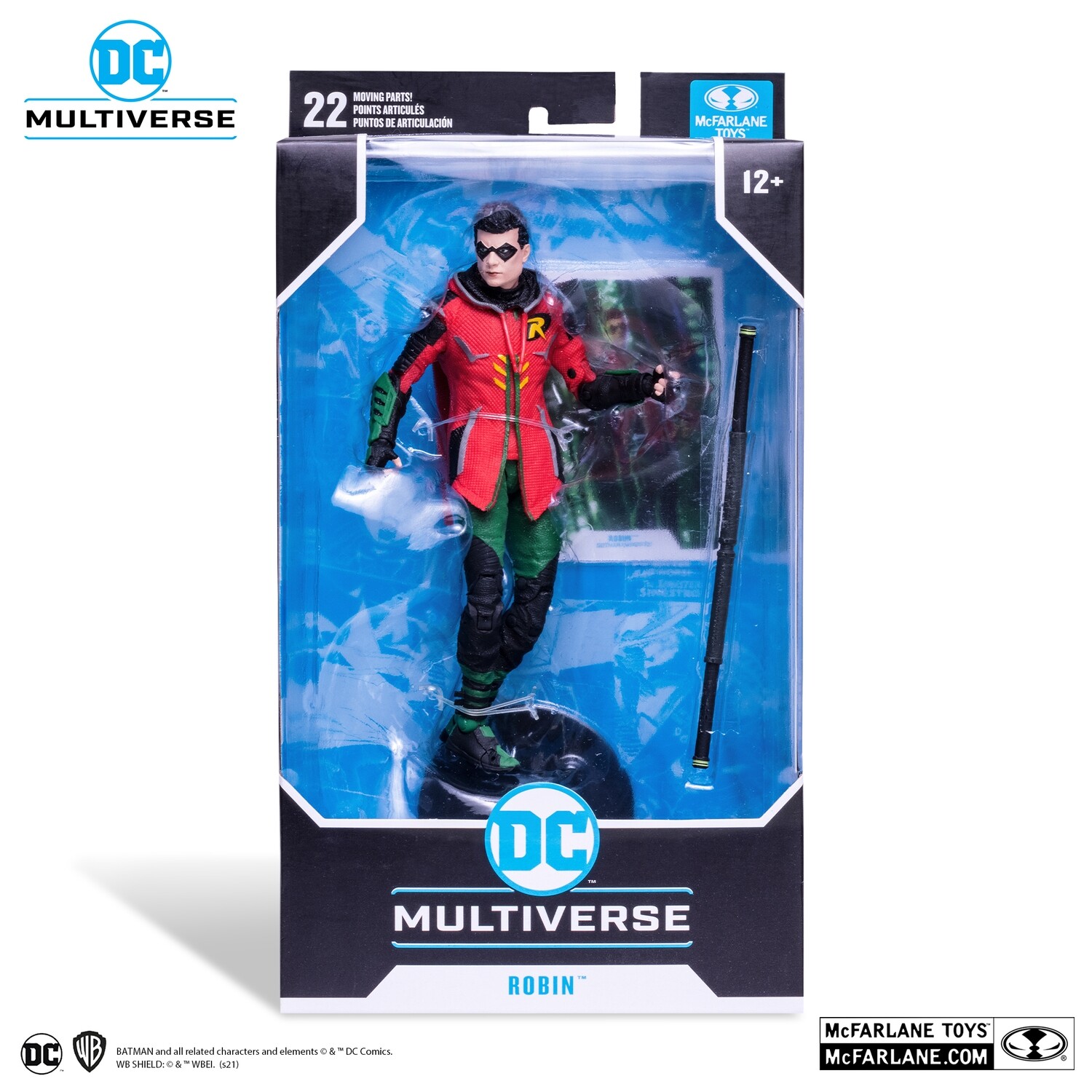 McFarlane Toys 7 McFarlane Toys 7" DC MULTIVERSE - Gotham Knights: Robin (Tim Drake) Action Figure
