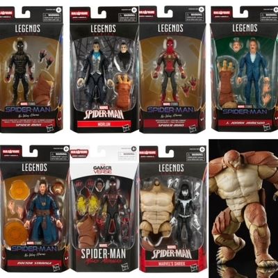 Marvel Legends 6 Marvel Legends 6" Spider-Man NO WAY HOME WAVE 1: SET OF 7 FIGURES (ARMADILLO BAF)