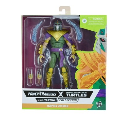 Power Rangers X Teenage Mutant Ninja Turtles Lightning Collection Morphed Shredder Power Rangers X Teenage Mutant Ninja Turtles Lightning Collection Morphed Shredder