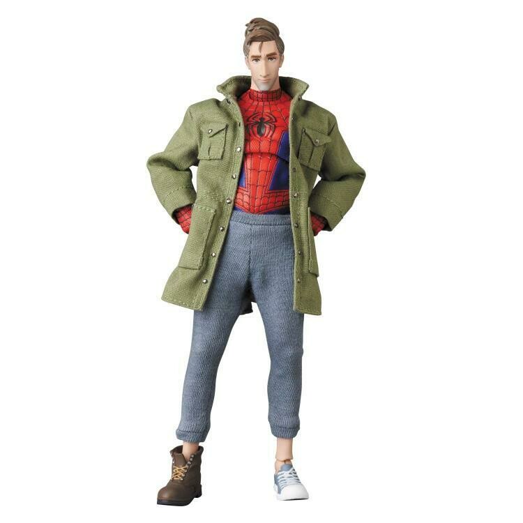 Medicom MAFEX Into The Spider-Verse: Spider-Man Peter B. Parker No. 109 Medicom MAFEX Into The Spider-Verse: Spider-Man Peter B. Parker No. 109