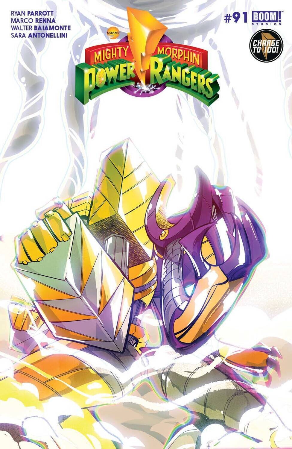 POWER RANGERS #18 CVR B (MMPR #91) VAR BOOM!STUDIOS COMICS (20th April 2022)