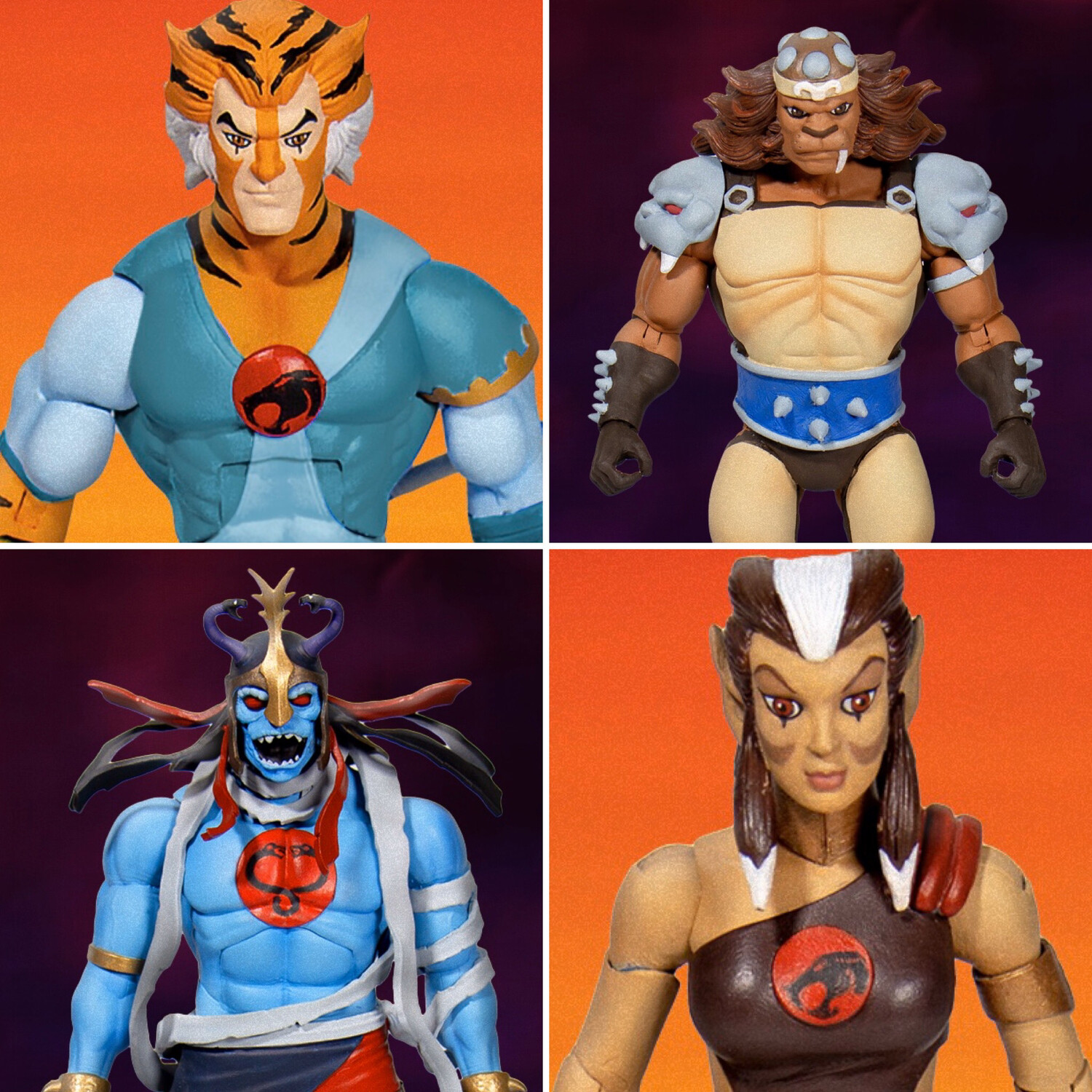 Super7 Thundercats Wave 2 Ultimate Set of 4 Super7 Thundercats Wave 2 Ultimate Set of 4