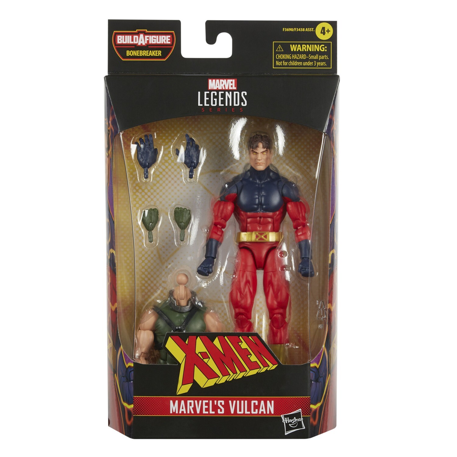 Marvel Legends 6 Marvel Legends 6" X-Men Wave - Vulcan (BONEBREAKER BAF)