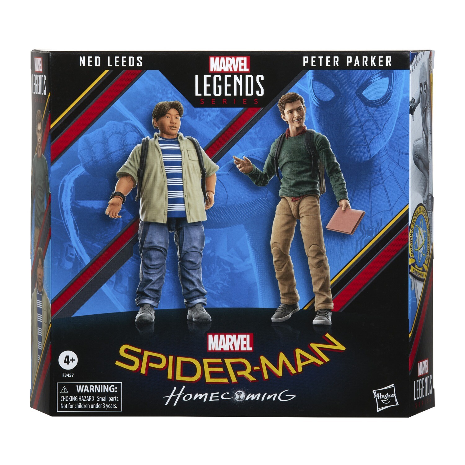 Marvel Legends Series Spider Man 60th Anniversary Peter Parker and Ned Leeds 2 Pack Marvel Legends Series Spider Man 60th Anniversary Peter Parker and Ned Leeds 2 Pack