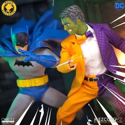 MEZCO ONE:12 COLLECTIVE Golden Age Batman vs Two-Face Boxed Set (EXCLUSIVE) MEZCO ONE:12 COLLECTIVE Golden Age Batman vs Two-Face Boxed Set (EXCLUSIVE)