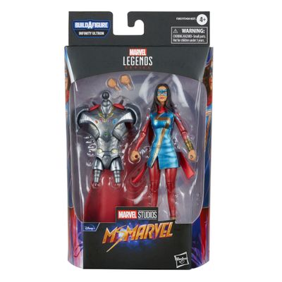 Marvel Legends 6 Marvel Legends 6" Disney Plus Ms Marvel (INFINITY ULTRON BAF)