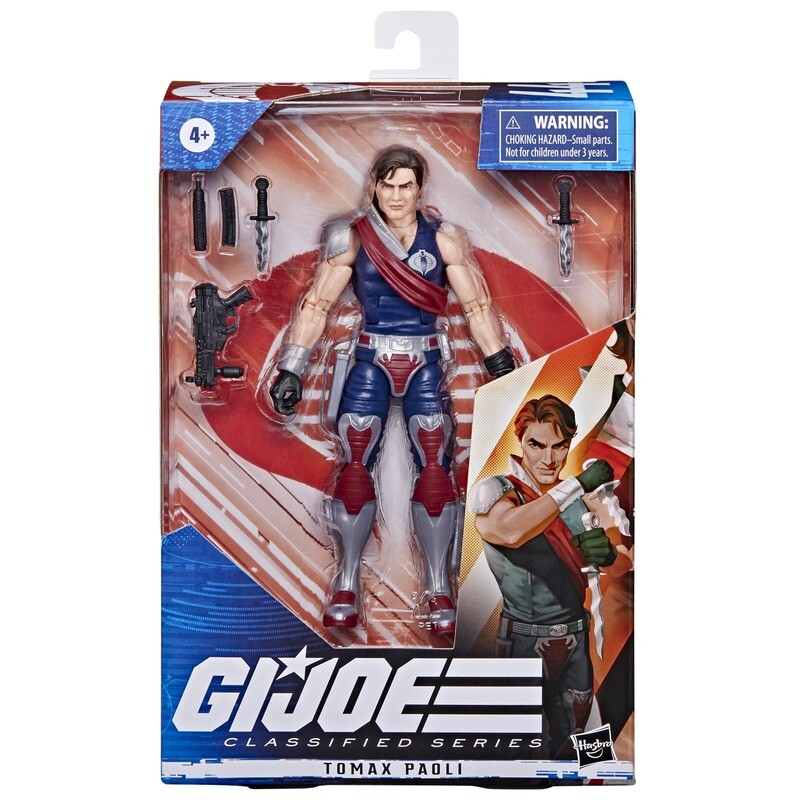 HASBRO G.I. Joe Classified Series Tomax Paoli HASBRO G.I. Joe Classified Series Tomax Paoli