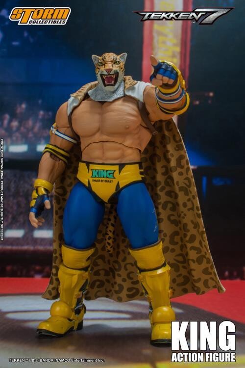 STORM COLLECTIBLES Tekken 7 King 1/12 Scale Figure STORM COLLECTIBLES Tekken 7 King 1/12 Scale Figure