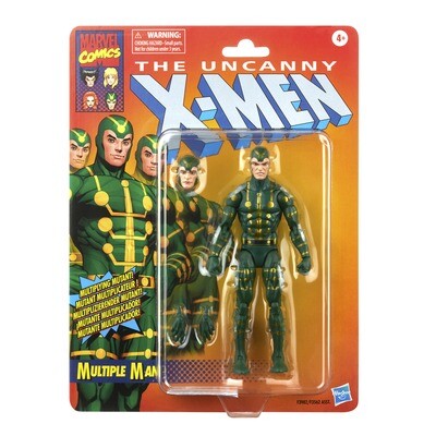 Marvel Legends 6 Marvel Legends 6" X Men Retro Wave 2 Multiple Man