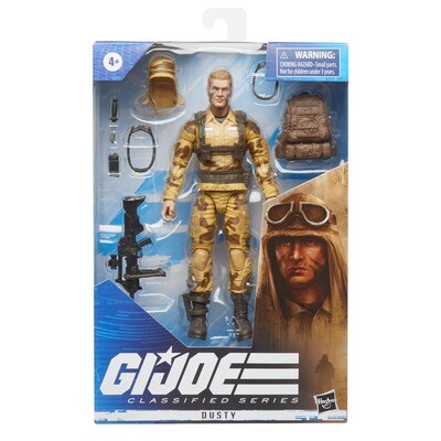 HASBRO G.I. Joe Classified Series Dusty