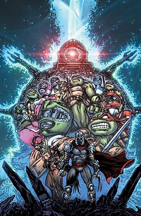 MMPR TMNT II #1 (OF 5) CVR F EASTMAN & WILLIAMS II BOOM! STUDIOS AND IDW COMICS (28th December 2022)