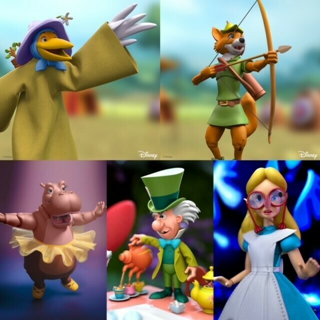 Super7 Disney Classic Animation ULTIMATES! Wave 2 Set of 4 Super7 Disney Classic Animation ULTIMATES! Wave 2 Set of 4