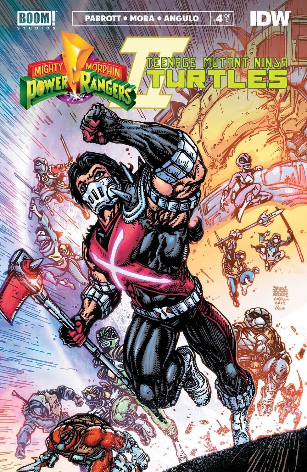 MMPR TMNT II #4 (OF 5) CVR B EASTMAN & WILLIAMS II BOOM! STUDIOS AND IDW COMICS (29th March 2023)