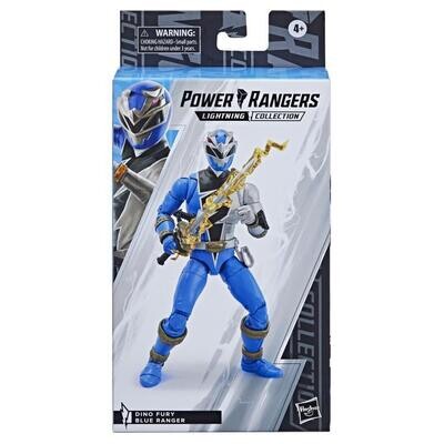 Power Rangers Lightning Collection Wave 15 - Dino Fury Blue Ranger Action Figure *IMPORT*