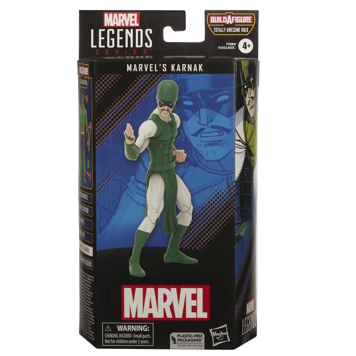 Marvel Legends 6 Marvel Legends 6" The Marvels Wave Marvel Comics Marvel’s Karnak (TOTALLY AWESOME HULK BAF)