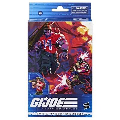 GI JOE Classified Series 6 GI JOE Classified Series 6"David L. Bazooka Katzenbogen Action Figure