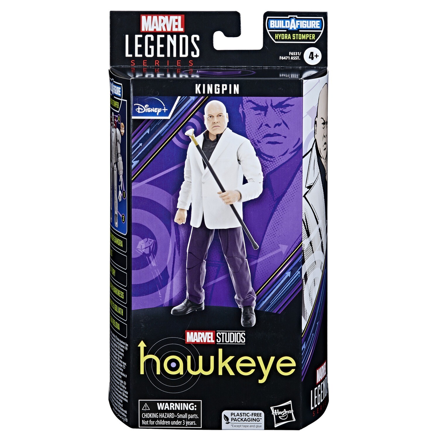 Marvel Legends 6 Marvel Legends 6" Disney Plus Wave 5 Kingpin (HYDRA STOMPER BAF)