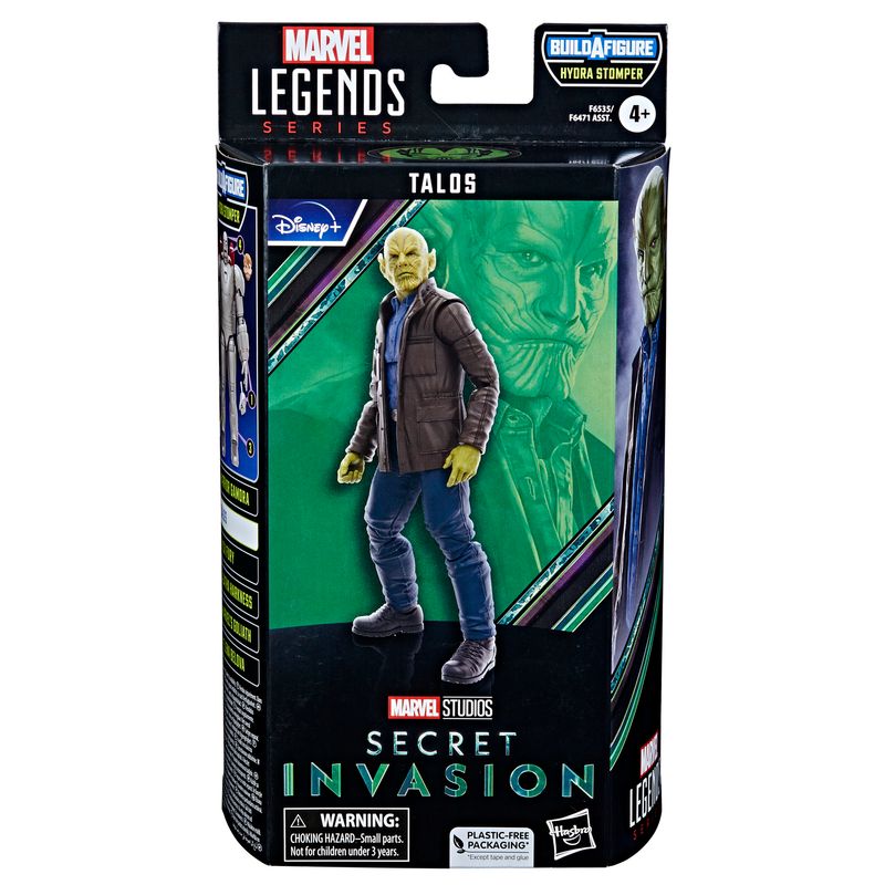 Marvel Legends 6 Marvel Legends 6" Disney Plus Wave 5 Talos (HYDRA STOMPER BAF)