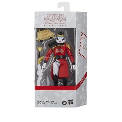 Star Wars The Black Series 6 Star Wars The Black Series 6" Purge Trooper (Holiday Edition)