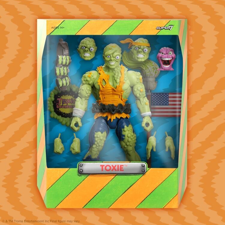 Super7 Toxic Crusaders ULTIMATES WAVE 1 Action Figure Toxie Super7 Toxic Crusaders ULTIMATES WAVE 1 Action Figure Toxie