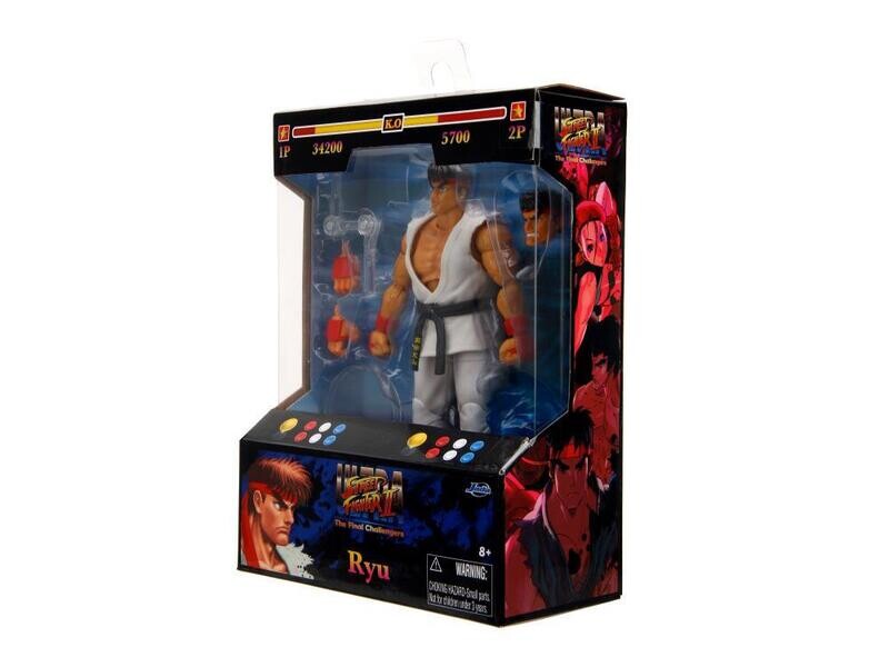 JADA TOYS Ultra Street Fighter II: The Final Challengers Ryu 6-Inch Action Figure JADA TOYS Ultra Street Fighter II: The Final Challengers Ryu 6-Inch Action Figure