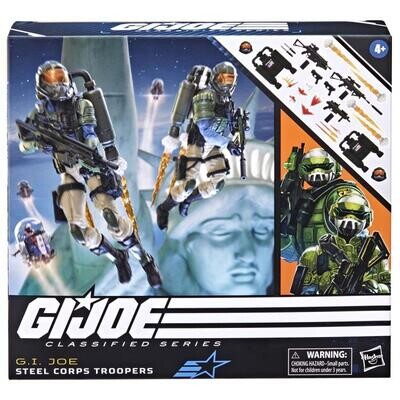 GI JOE Classified Series 6" Series Steel Corps Troopers 2-Pack