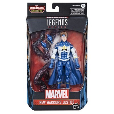 Marvel Legends 6 Marvel Legends 6" Avengers Wave - New Warriors Justice Action Figure (THE VOID BAF)