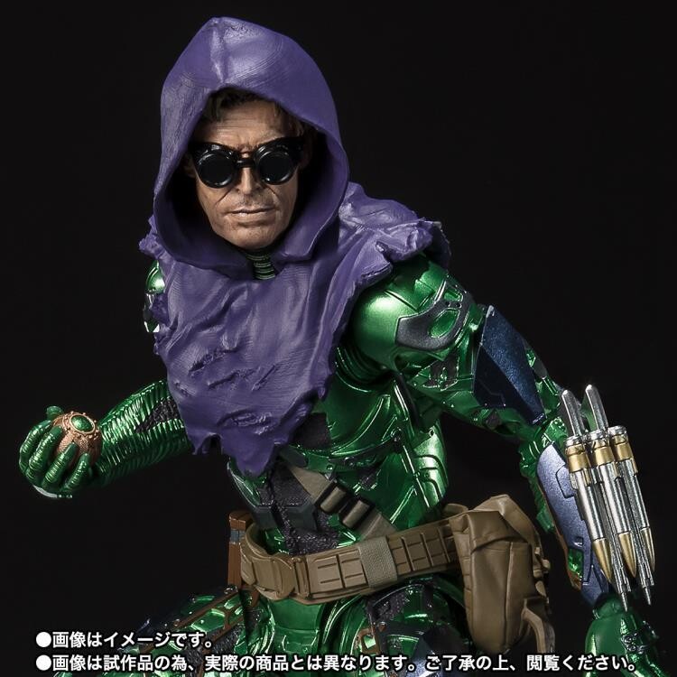 New Goblin フィギュア 約30cm Spider-Man: No Way Home Movie Masterpiece Action Figure 1/6 Green