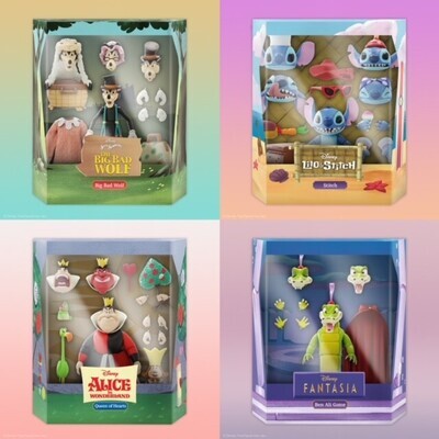 Super7 Disney Classic Animation ULTIMATES! Wave 3 Set of 4 Super7 Disney Classic Animation ULTIMATES! Wave 3 Set of 4
