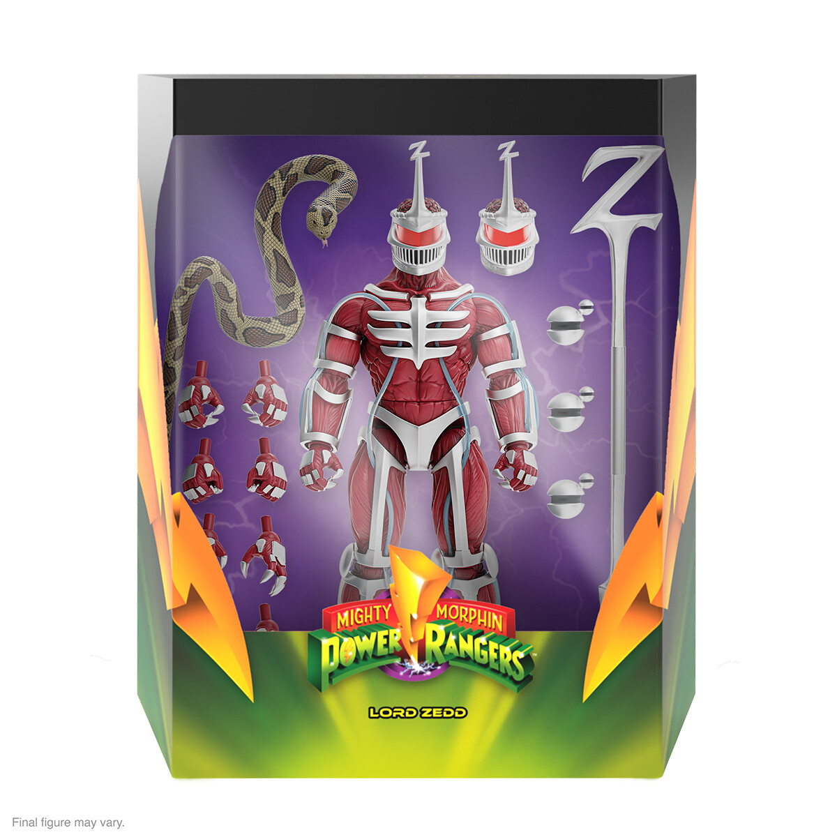 Super7 MMPR Wave 3 Ultimate Mighty Morphin Power Rangers Lord Zedd Super7 MMPR Wave 3 Ultimate Mighty Morphin Power Rangers Lord Zedd
