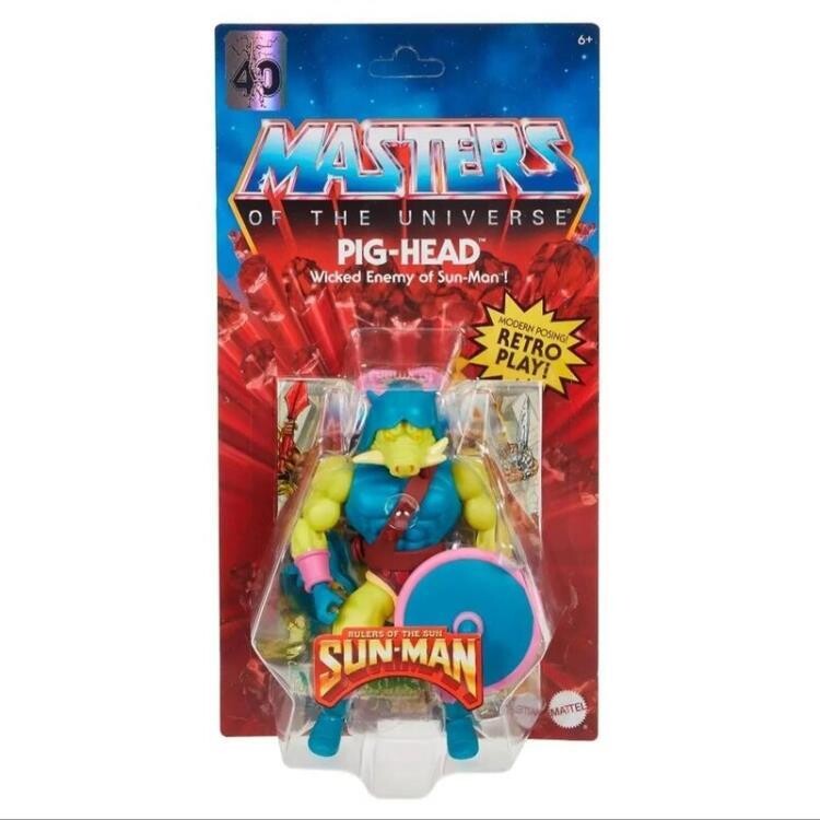 Masters of the Universe Origins  PIG HEAD Action Figure (VARIED EU/US CARD)