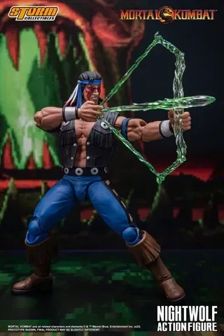 STORM COLLECTIBLES Mortal Kombat Nightwolf 1/12 Scale Figure STORM COLLECTIBLES Mortal Kombat Nightwolf 1/12 Scale Figure