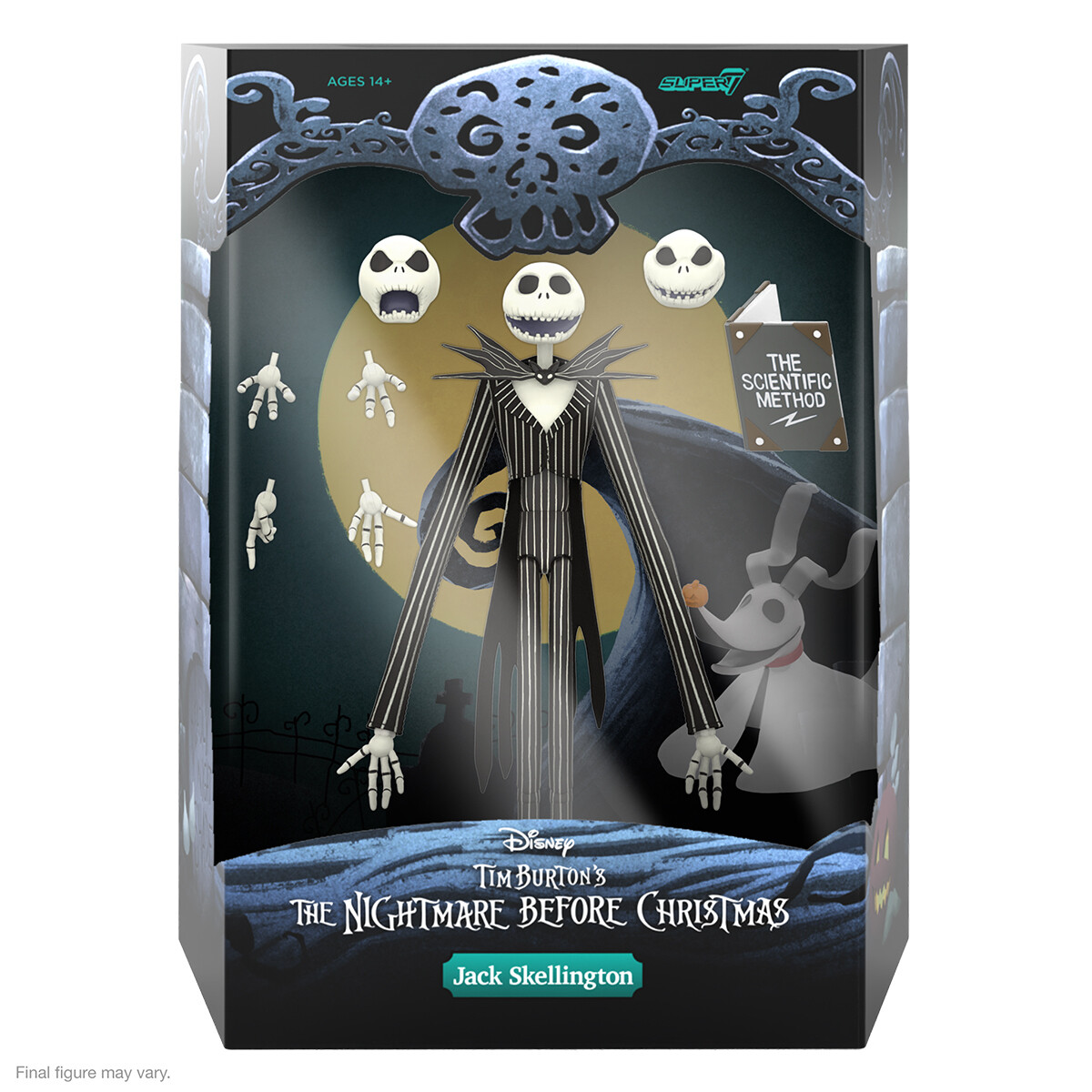 Super7 Disney Classic Animation ULTIMATES! Wave 4 Jack Skellington (Tim Burton's The Nightmare Before Christmas)
