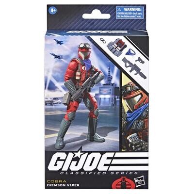 GI JOE Classified Series 6 GI JOE Classified Series 6" Crimson Viper Action Figure