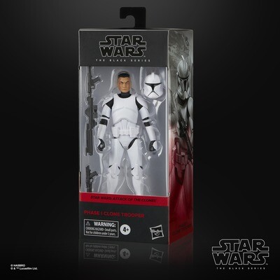 Star Wars The Black Series 6 Star Wars The Black Series 6" Phase I Clone Trooper (Attack of the Clones)