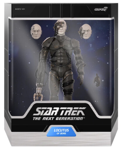 Super7 Star Trek The Next Generation ULTIMATES! Wave 1 Locutus of Borg Super7 Star Trek The Next Generation ULTIMATES! Wave 1 Locutus of Borg