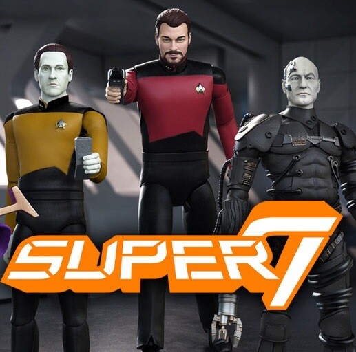 Super7 Star Trek The Next Generation ULTIMATES! Wave 1 Set of 3 Super7 Star Trek The Next Generation ULTIMATES! Wave 1 Set of 3