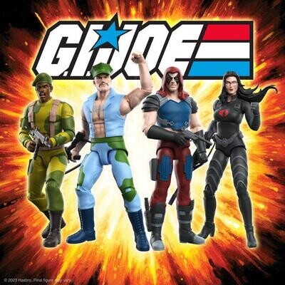 Super7 GI JOE Wave 4 Ultimate SET OF 4 ACTION FIGURE (G.I. JOE) Super7 GI JOE Wave 4 Ultimate SET OF 4 ACTION FIGURE (G.I. JOE)