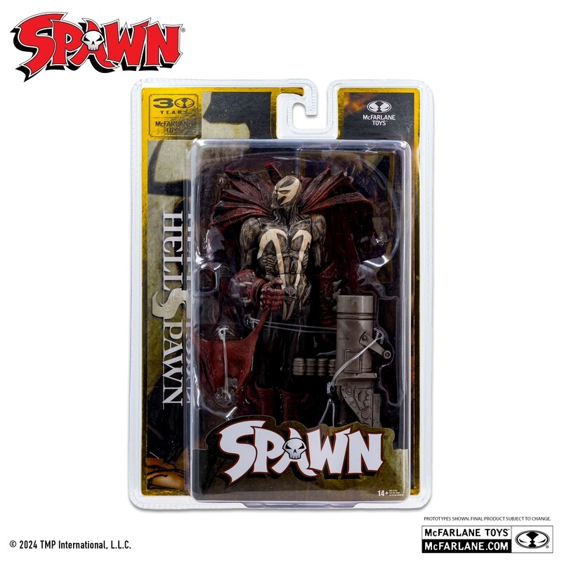 McFarlane Toys 7 McFarlane Toys 7" Spawn Hellspawn (30 Years) Figure
